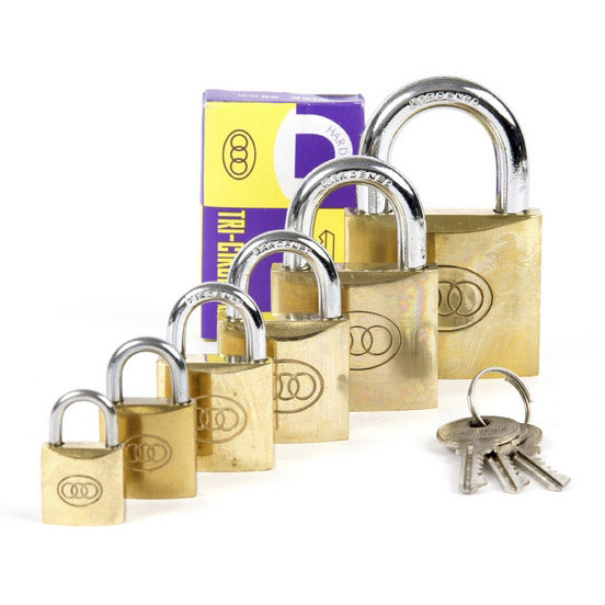 Hangslot 63mm tri-circle nr. 266 (65mm)