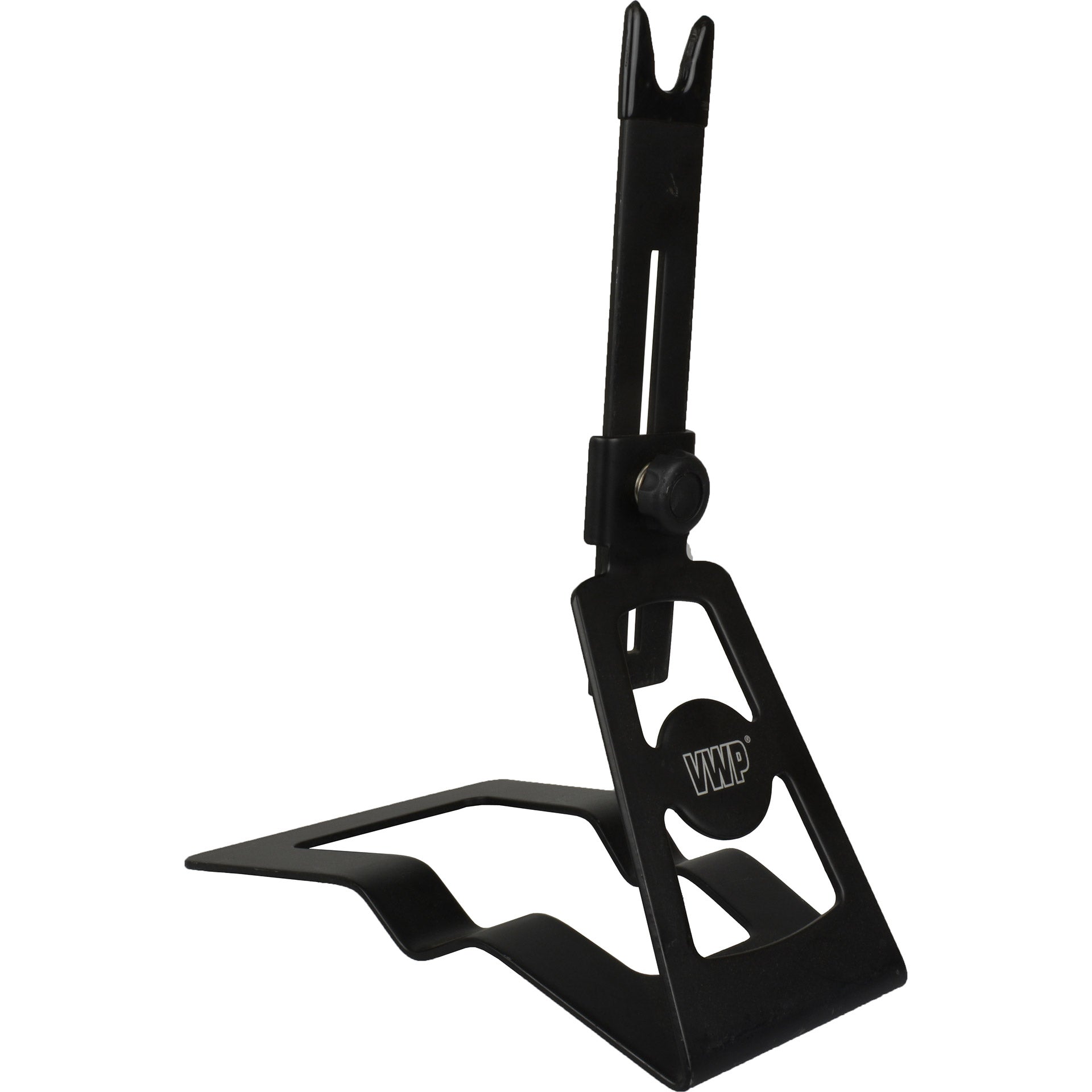 VWP etalage showstandaard 20-29" verstelbaar Alu zwart