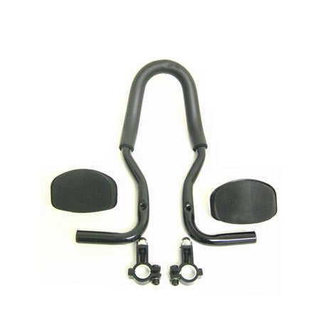 Opzetstuur Triathl. zw/alu JD-802 TranzX