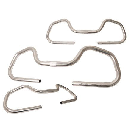 Multigrip/vlinder stuur Kalloy alu zilver