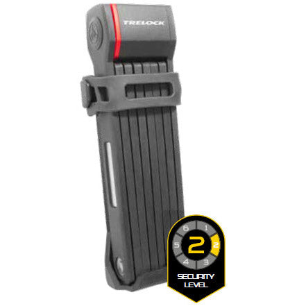 Trelock FS 280 Vouwslot Two.Go 100cm X-Move zwart