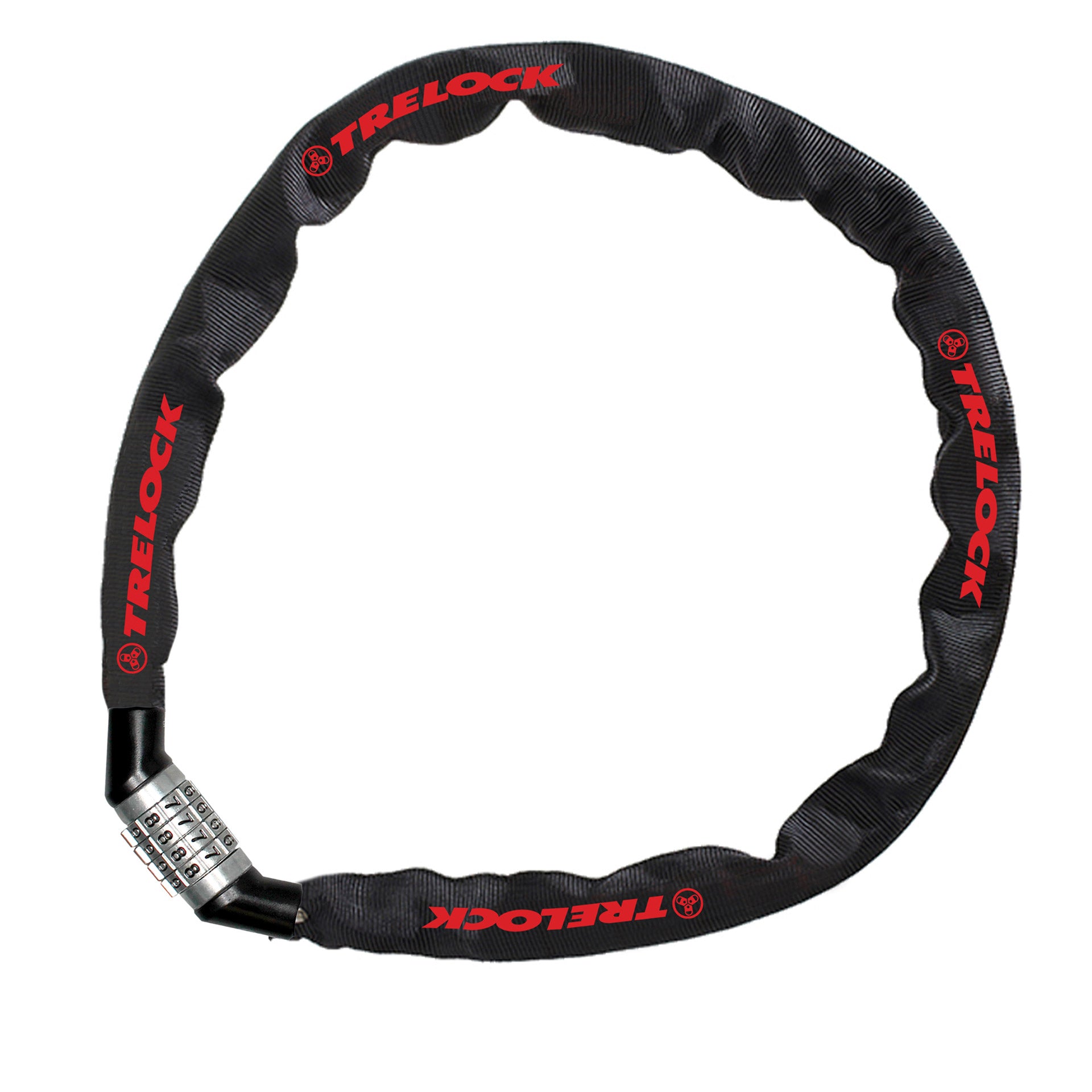Trelock BC Kettingslot code 115/110/4mm zwart