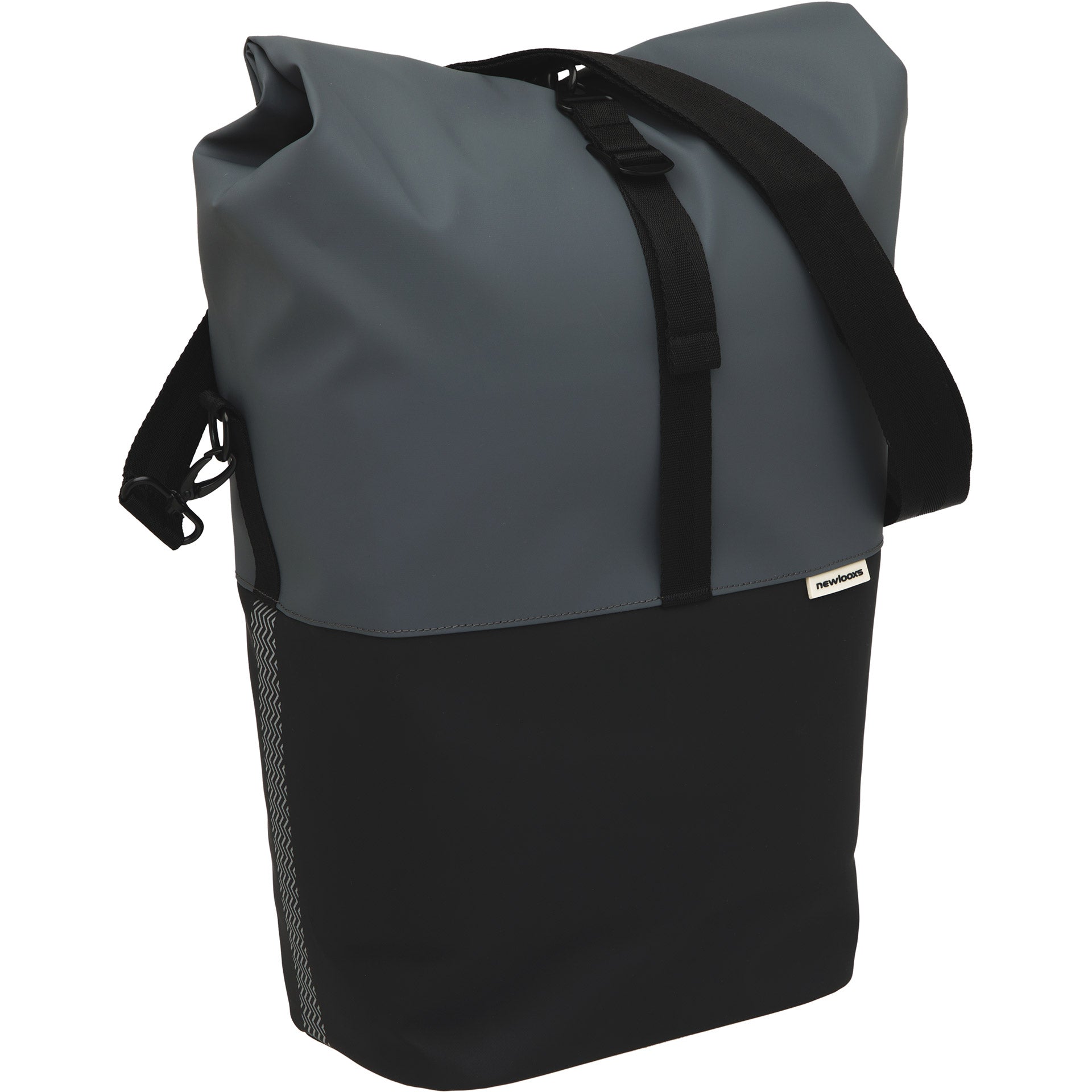 New Looxs enkele tas Nyborg 17L waterdicht darkgrey/black