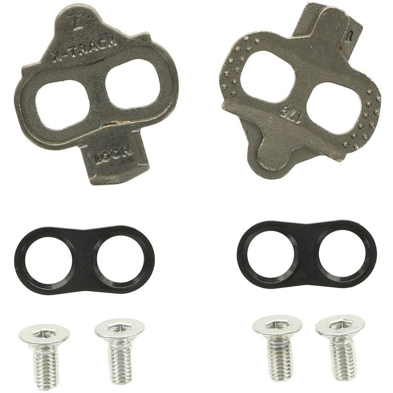 Look schoenplaatjes X-Track Easy antraciet