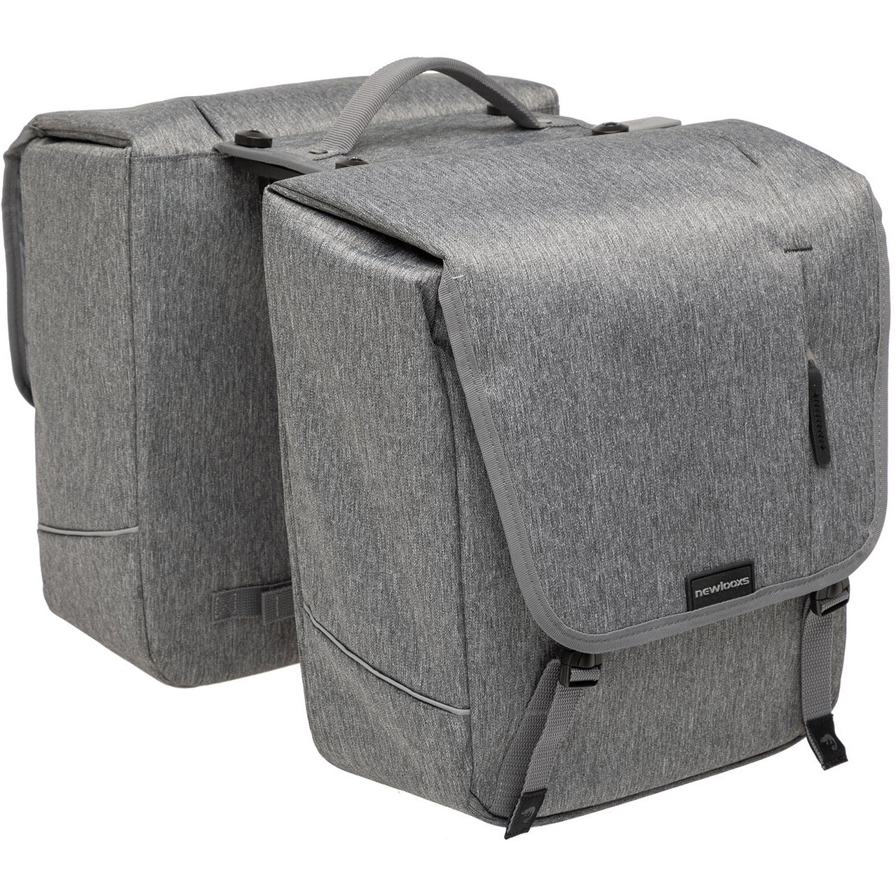 New Looxs Nova 32L MIK dubbele tas afneembaar grijs