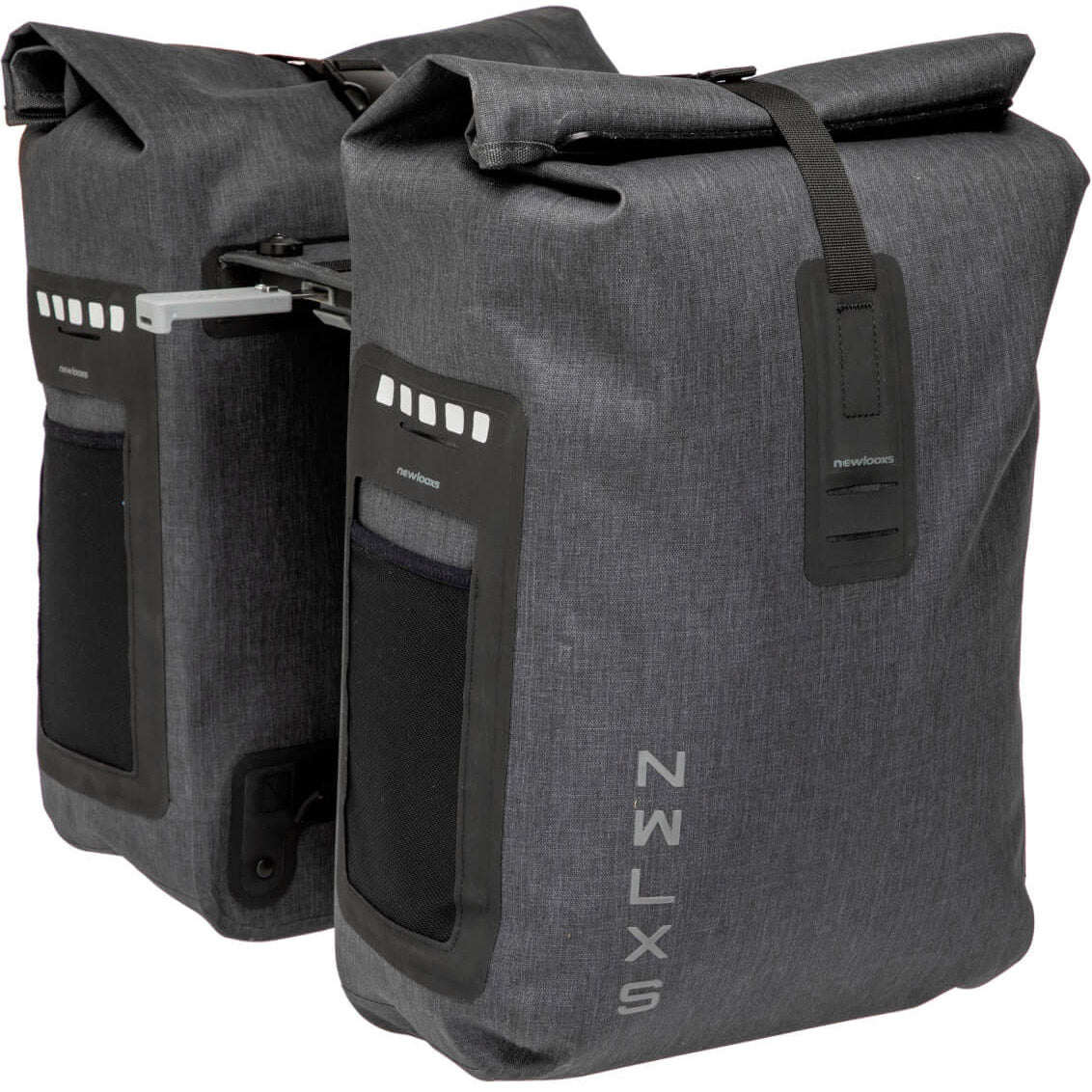 New Looxs Varo Double Pannier 40L MIK dub.tas afneem grijs