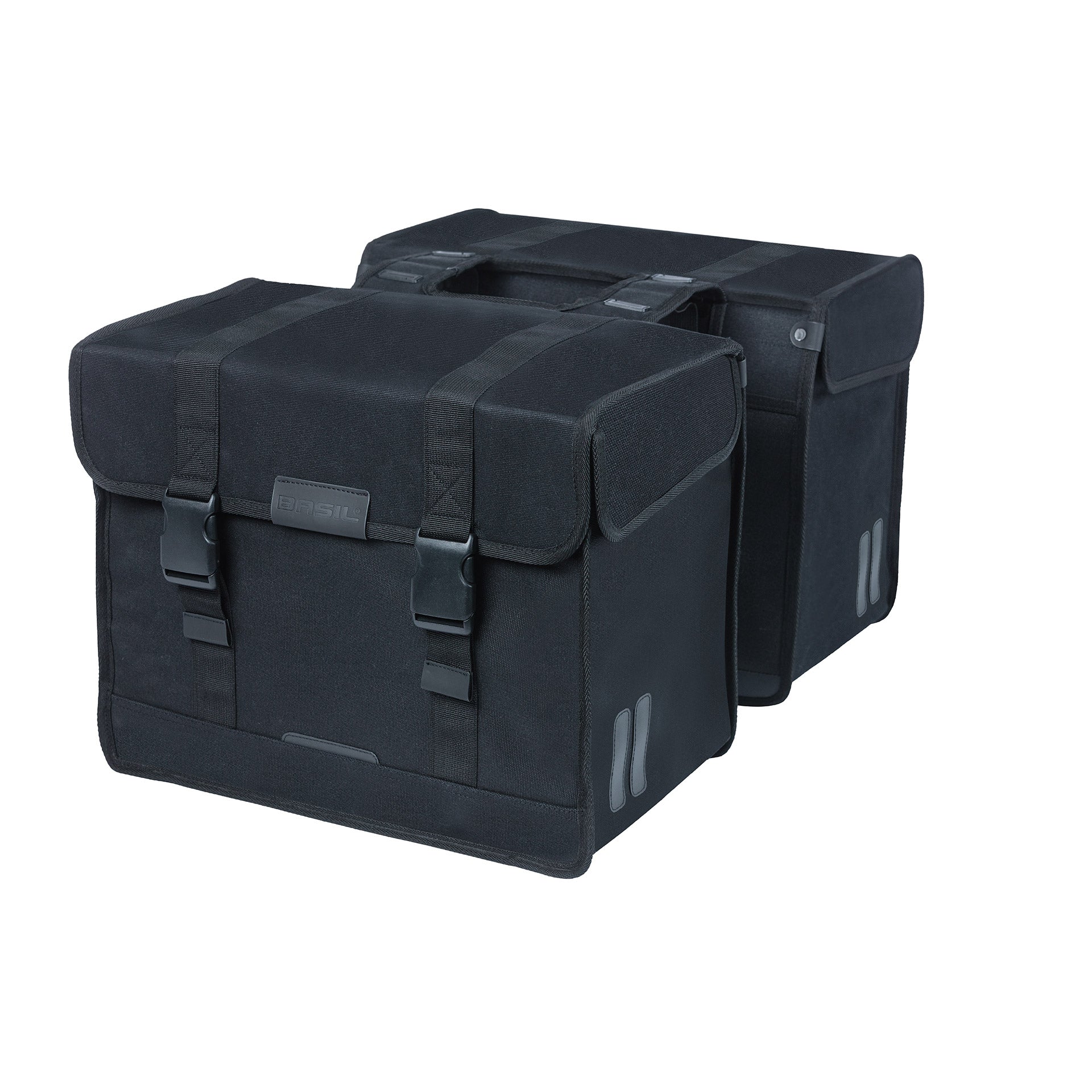 Basil dubbele tas Kavan Eco Classic 68l zwart