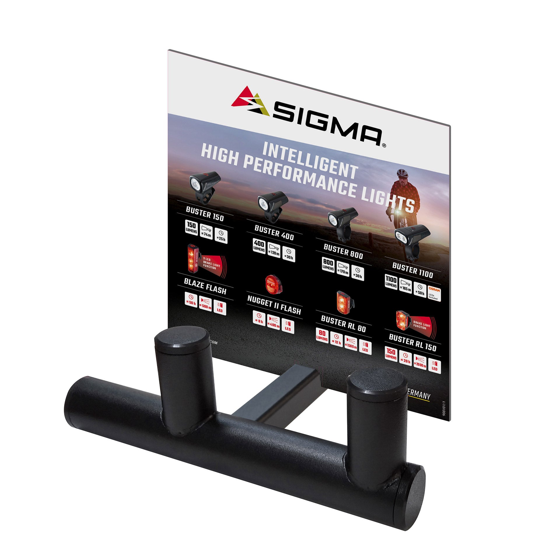 Sigma wanddisplay voor Buster verlichting