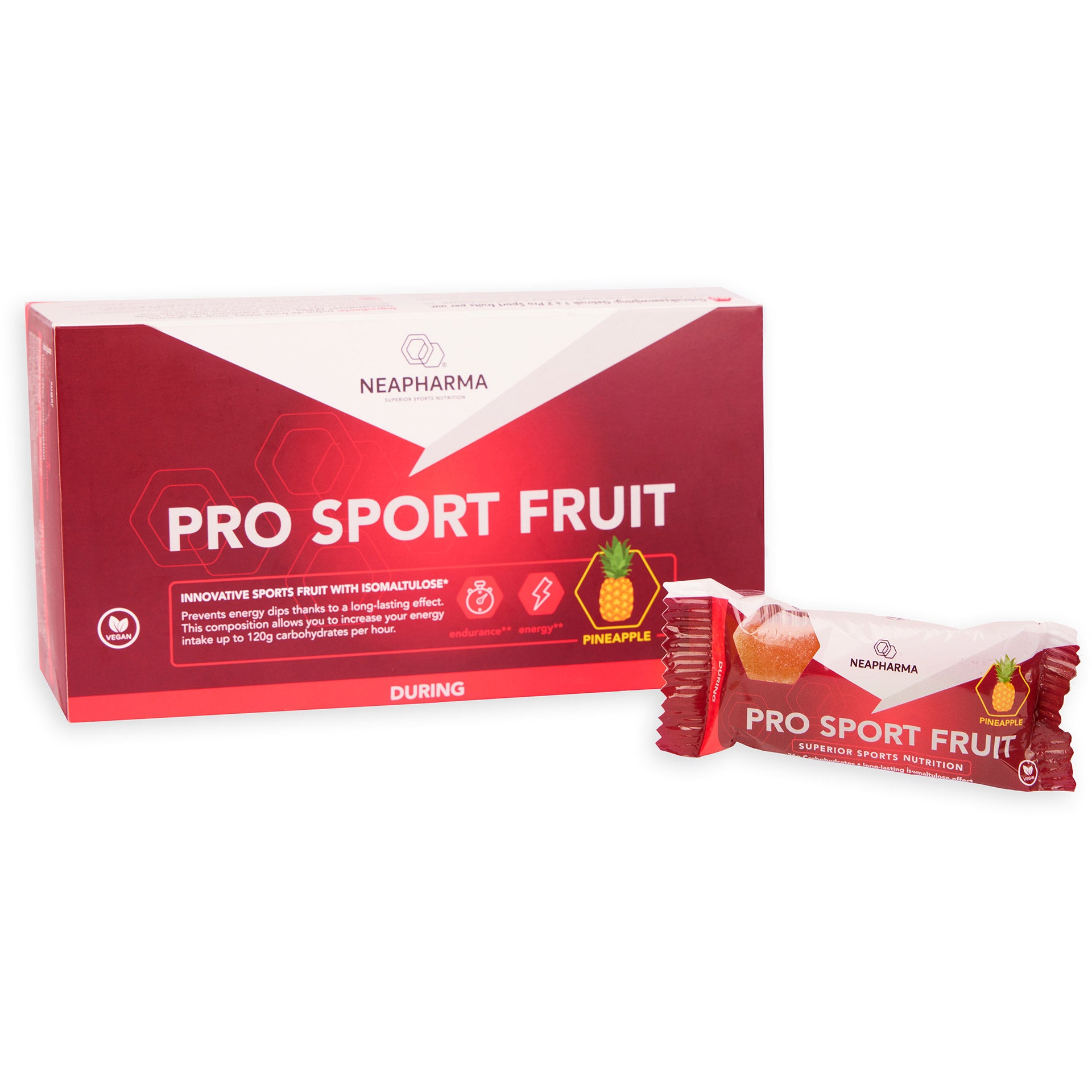 Neapharma reep Pro Sport Fruit ananas doos (15st)