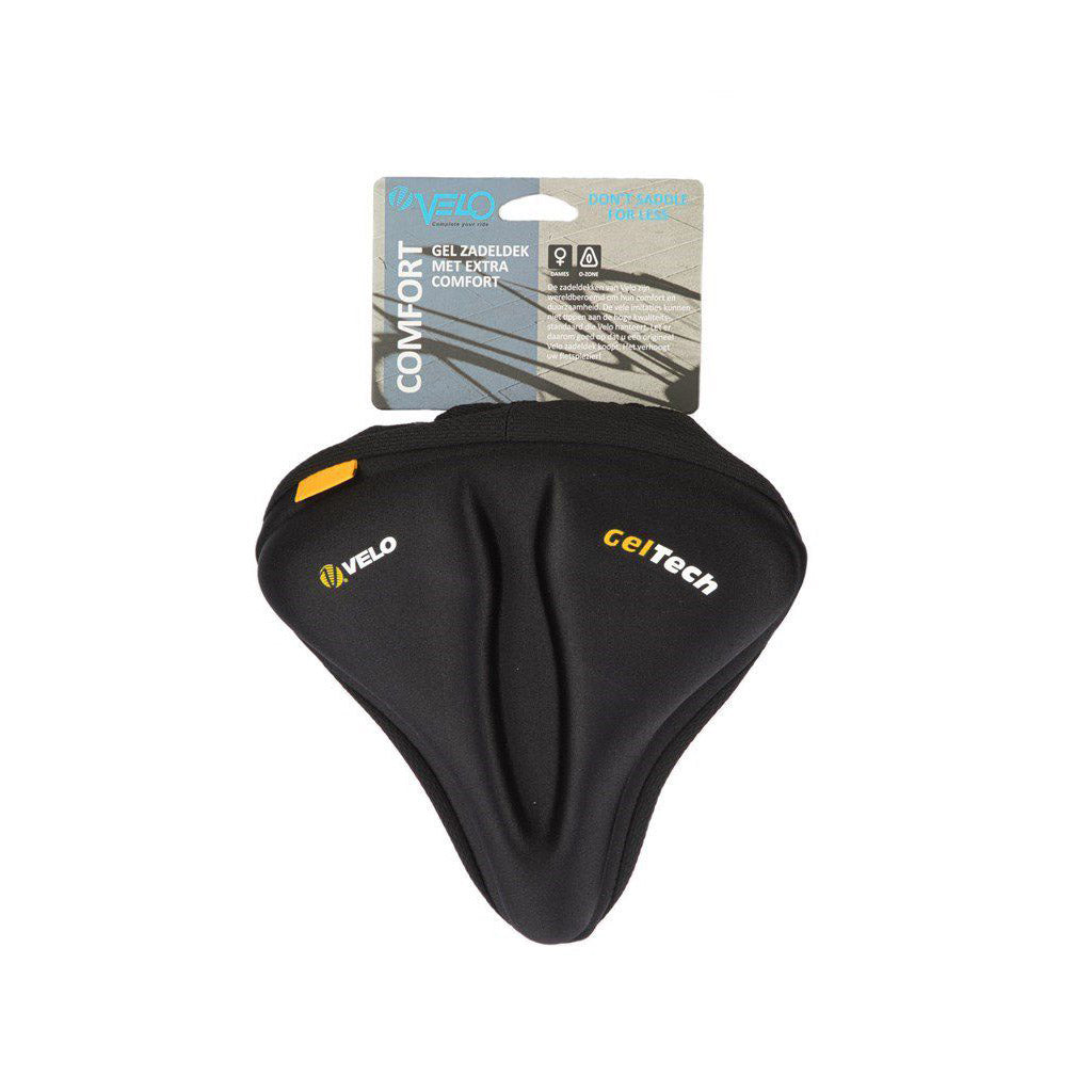 Velo zadeldek Plush gel met O-zone dames op kaart