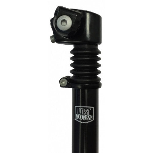 Hulzebos verende zadelpen ATB 2-bouts ø30,9 350mm zwart