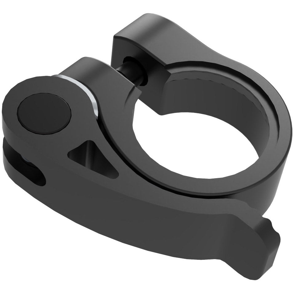 Ursus zadelklem Ø38,1mm met snelspanner zwart