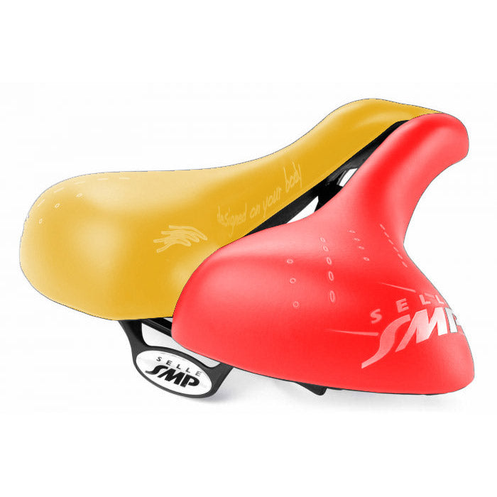SMP zadel Tour E-Bike L test rood/geel