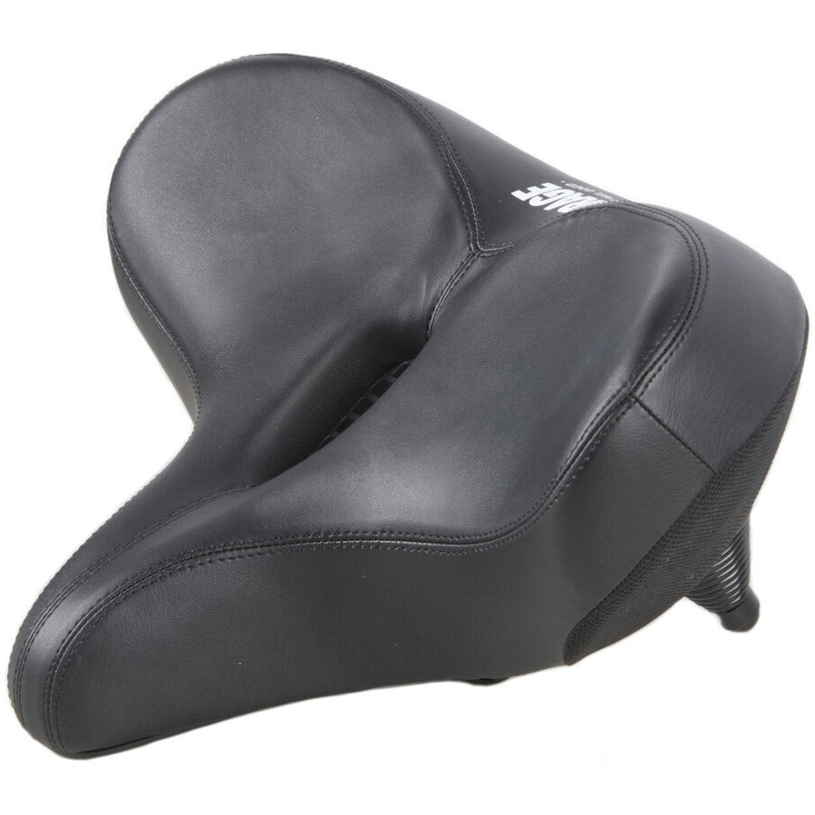 Mirage zadel Big City tour comfort met vering zwart