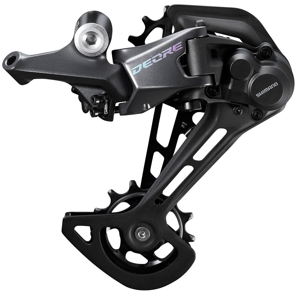 Shimano achterderailleur Deore 12v RD-M6100 lange kooi zwart