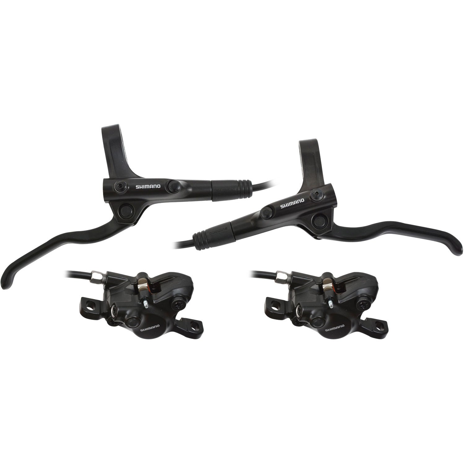 Shimano schijfremset BL-MT200 compleet 1000/1700mm zwart