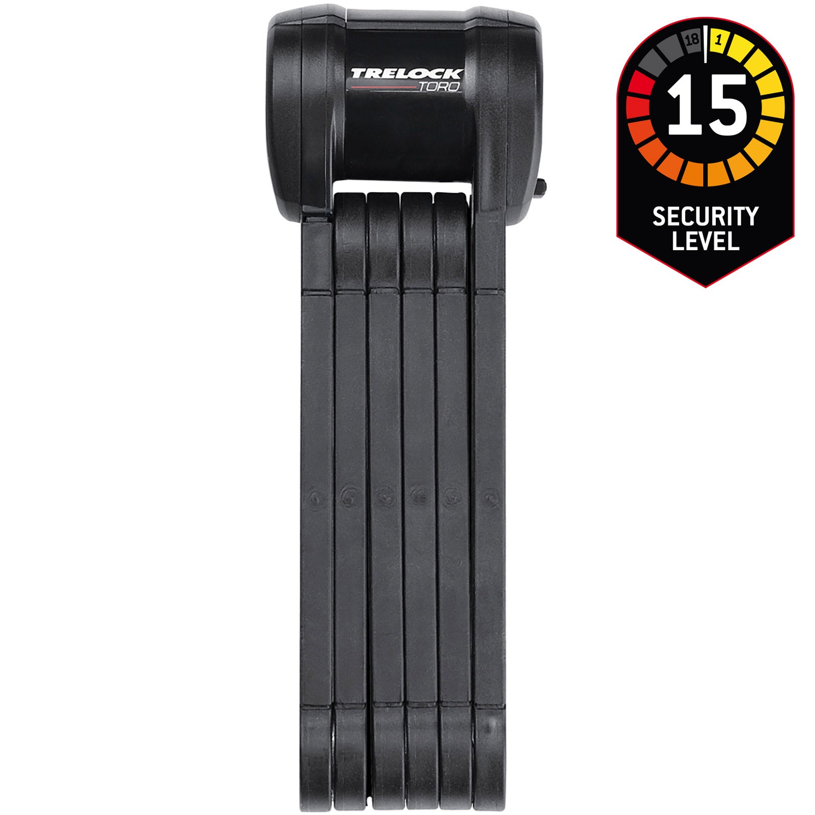 Trelock vouwslot Toro ZF 580 X-Press tag 580/90 zwart