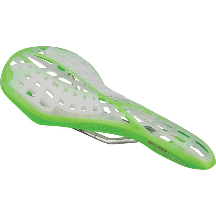 Zadel Tioga Outland Groen op display