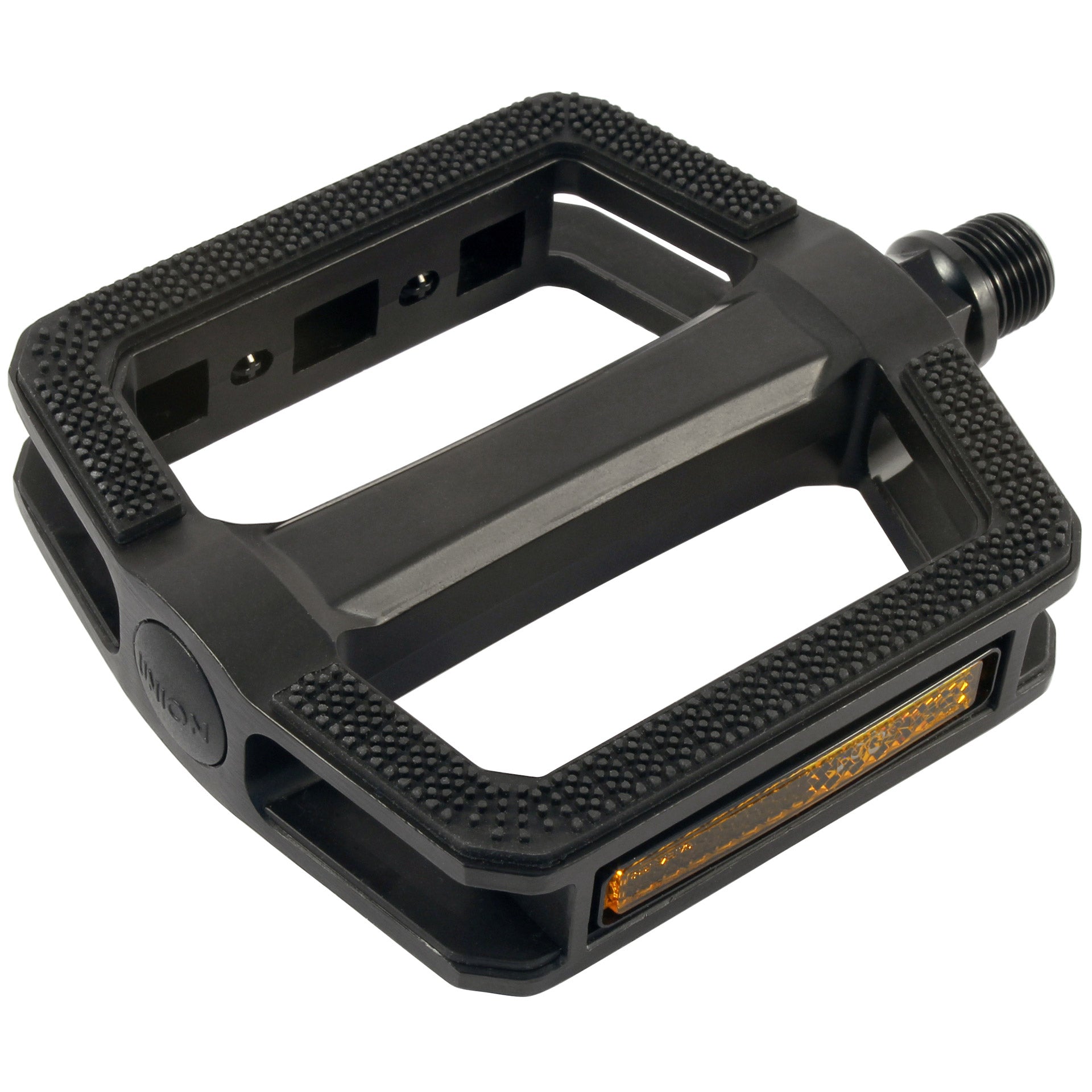Union pedalen SP-180 non-slip alu huis matzwart