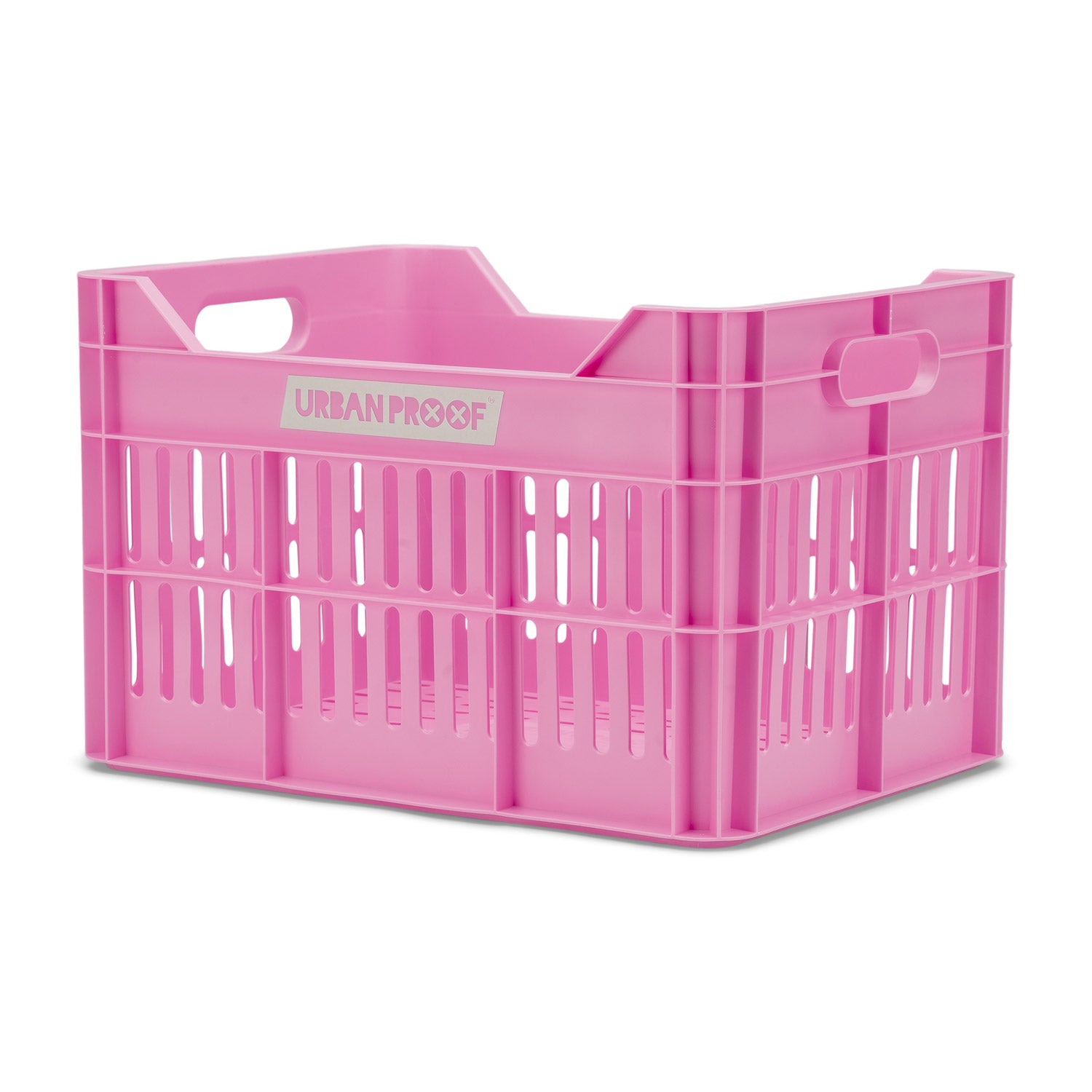 UrbanProof krat Click 30l rPET fel roze