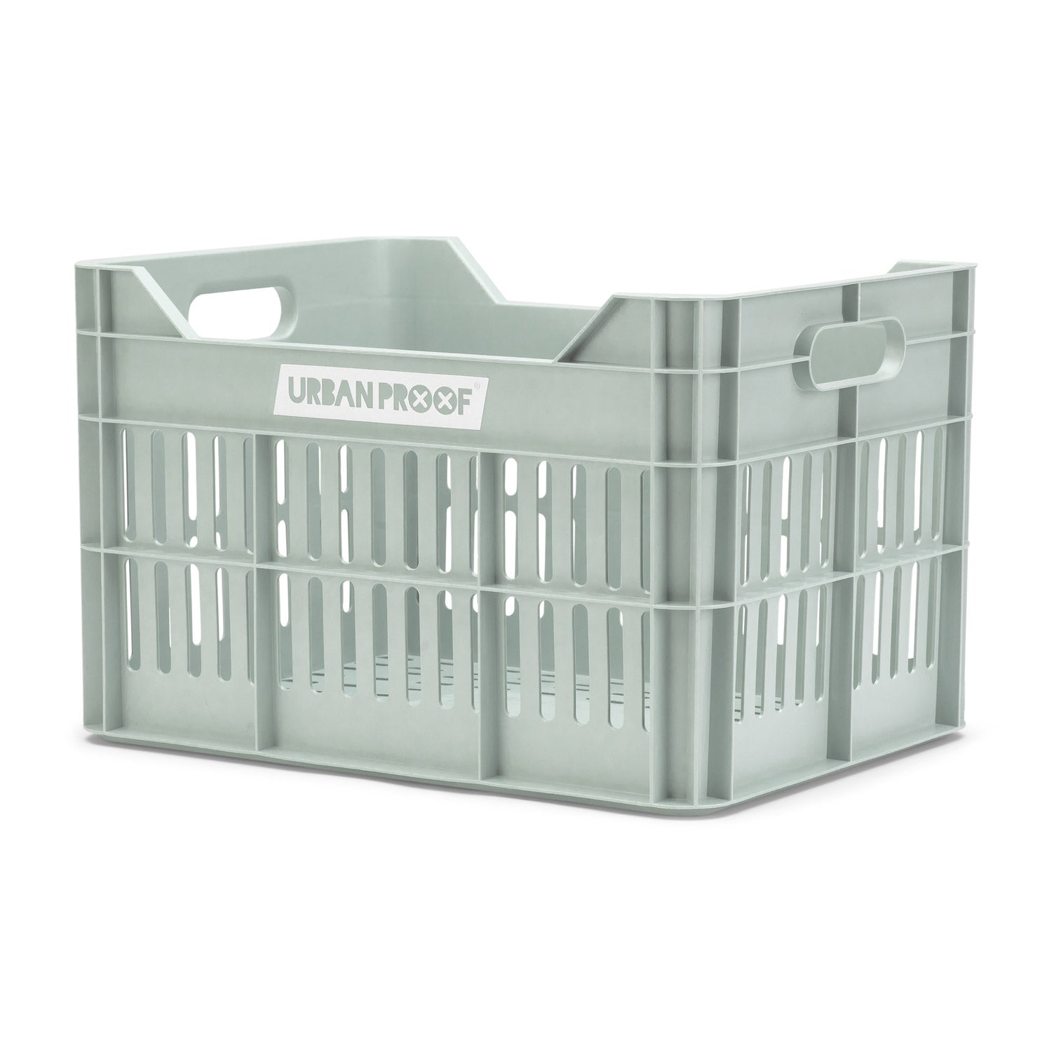 UrbanProof krat Click 30l rPET mintgroen