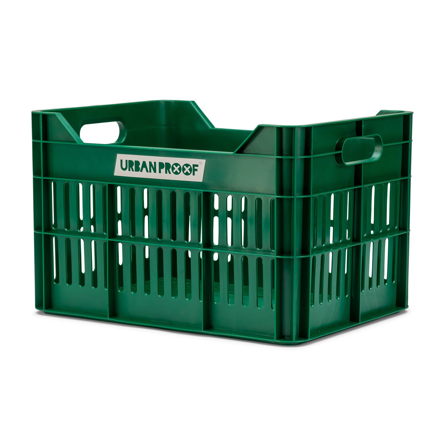 UrbanProof krat Click 30l rPET donkergroen