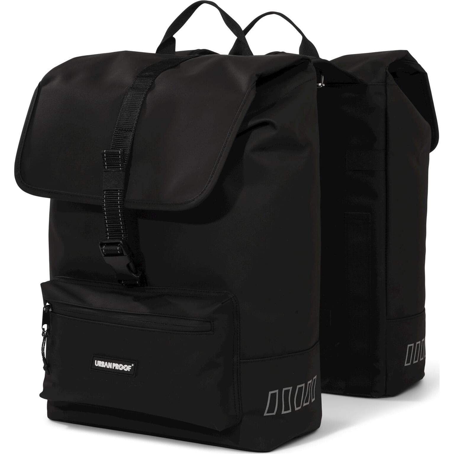 UrbanProof tas Double Cargo Up Recycle 38L zwart