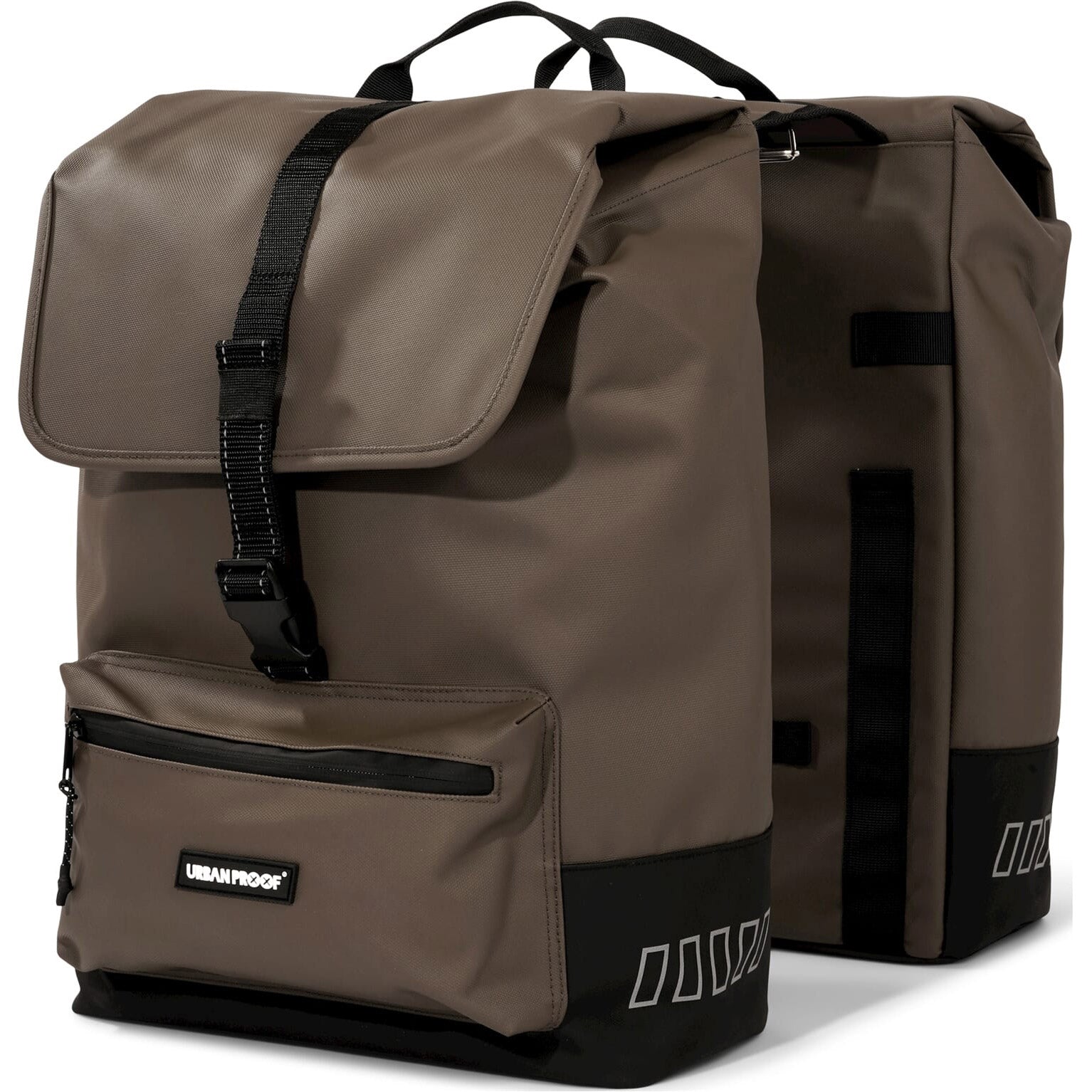 UrbanProof tas Double Cargo Up Recycle 38L bruin