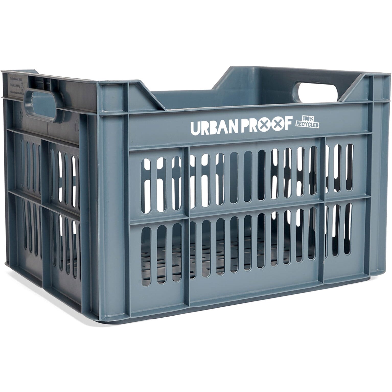 UrbanProof krat 30l rPET blauwgrijs