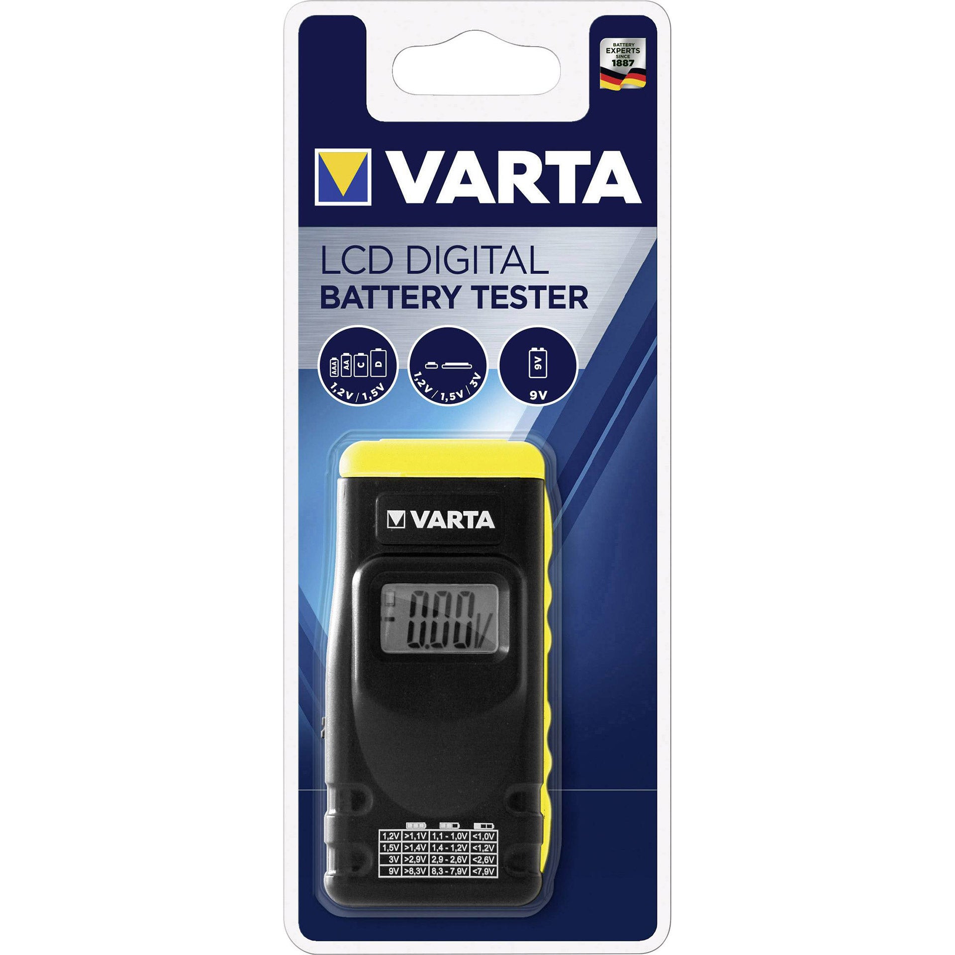 LCD Digital Batterij tester VN12893