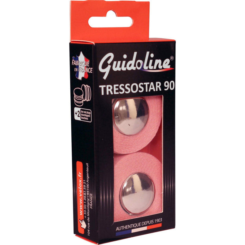 Velox stuurtape Tressostar 90 katoen lichtroze (2st)
