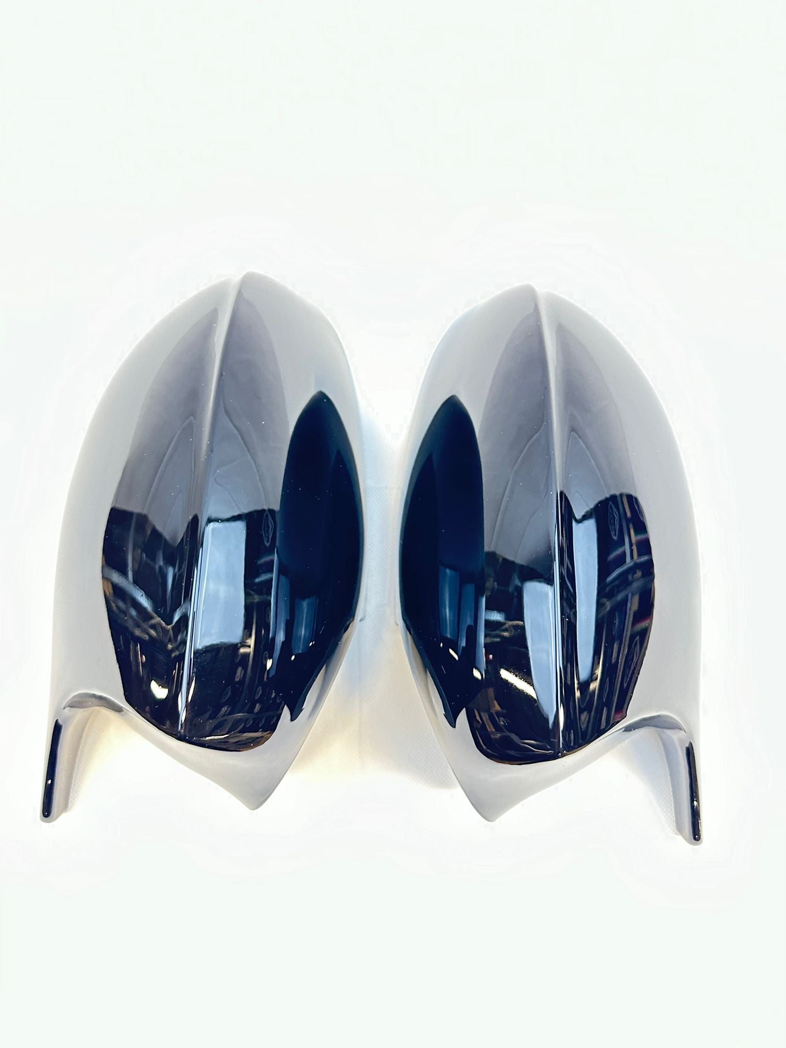 BMW Styling - Pre-Facelift (tot 2009) Styling 1 Serie / 3 serie E81, E82, E87, E88, E90, E91, E92 Spiegelkappen - Volledig hoogglans zwart EVO 1