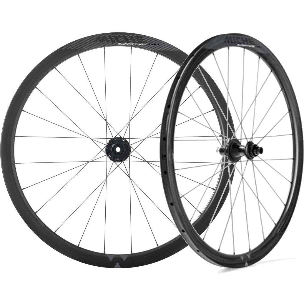 Miche wielset Supertype 336TDX 28" Shimano naaf tube carbon