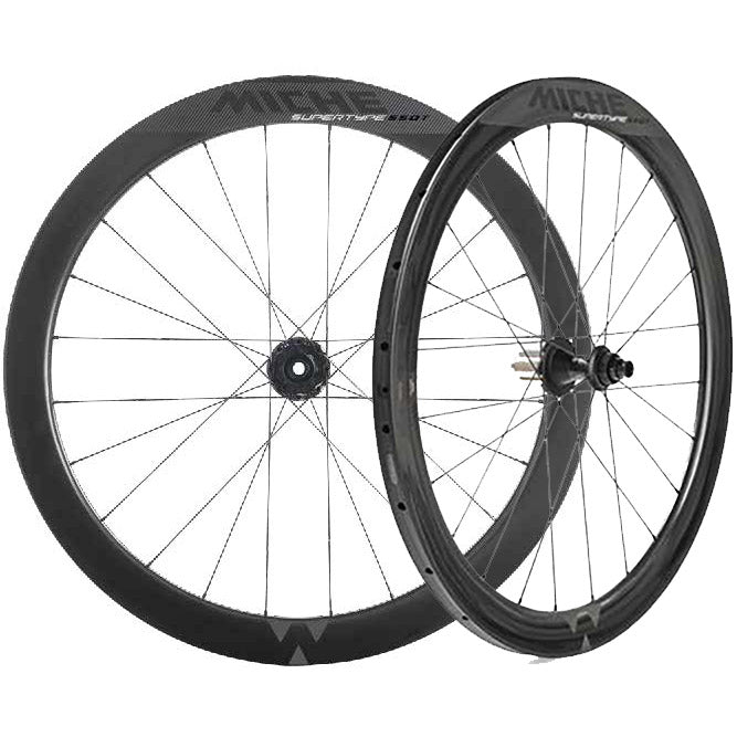 Miche wielset Supertype 550TDX 28" Campa naaf tube carbon