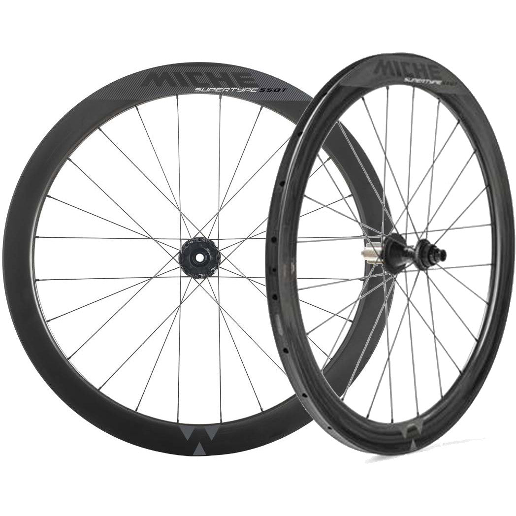 Miche wielset Supertype 550TDX 28" Shimano naaf tube carbon