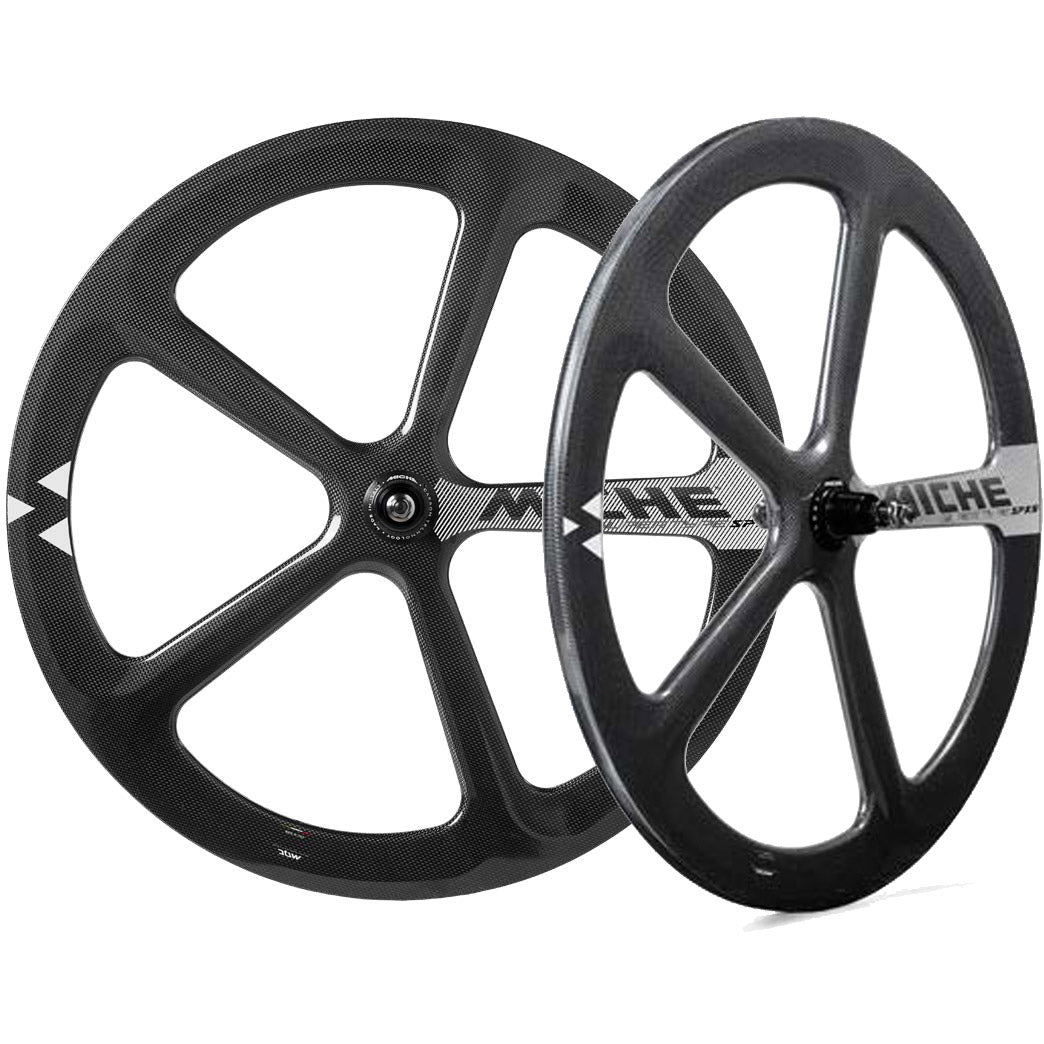 Miche wielset Supertype SPX 5 28" Single speed tube carbon