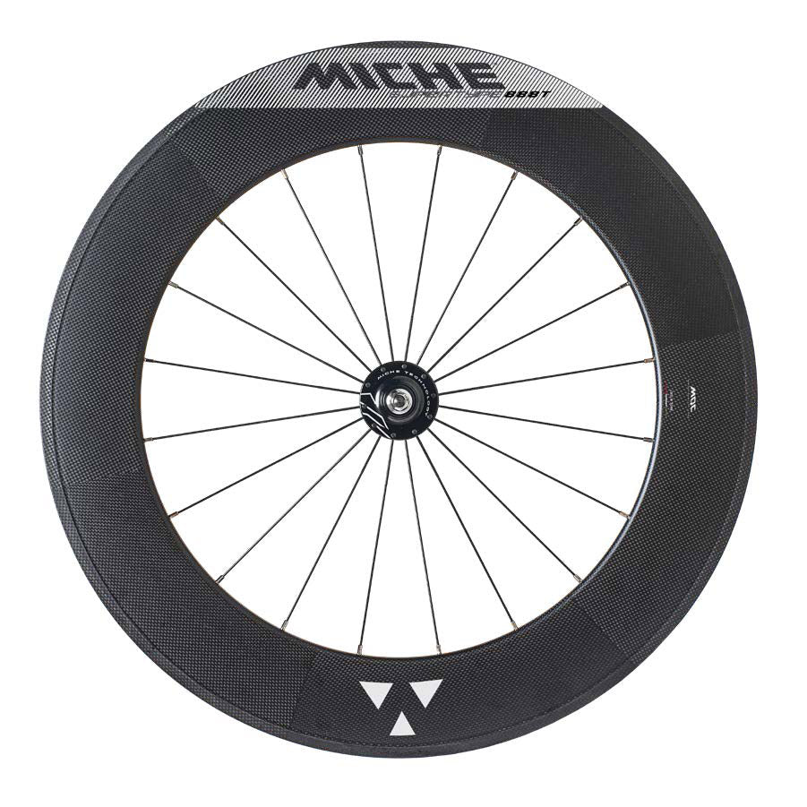 Miche voorwiel Supertype 888 T 28" single speed tube carbon