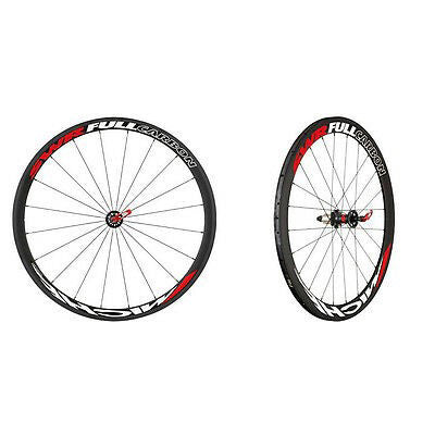Miche wielset SWR Full Carbon Shim. 38/50 11V (tube) rood