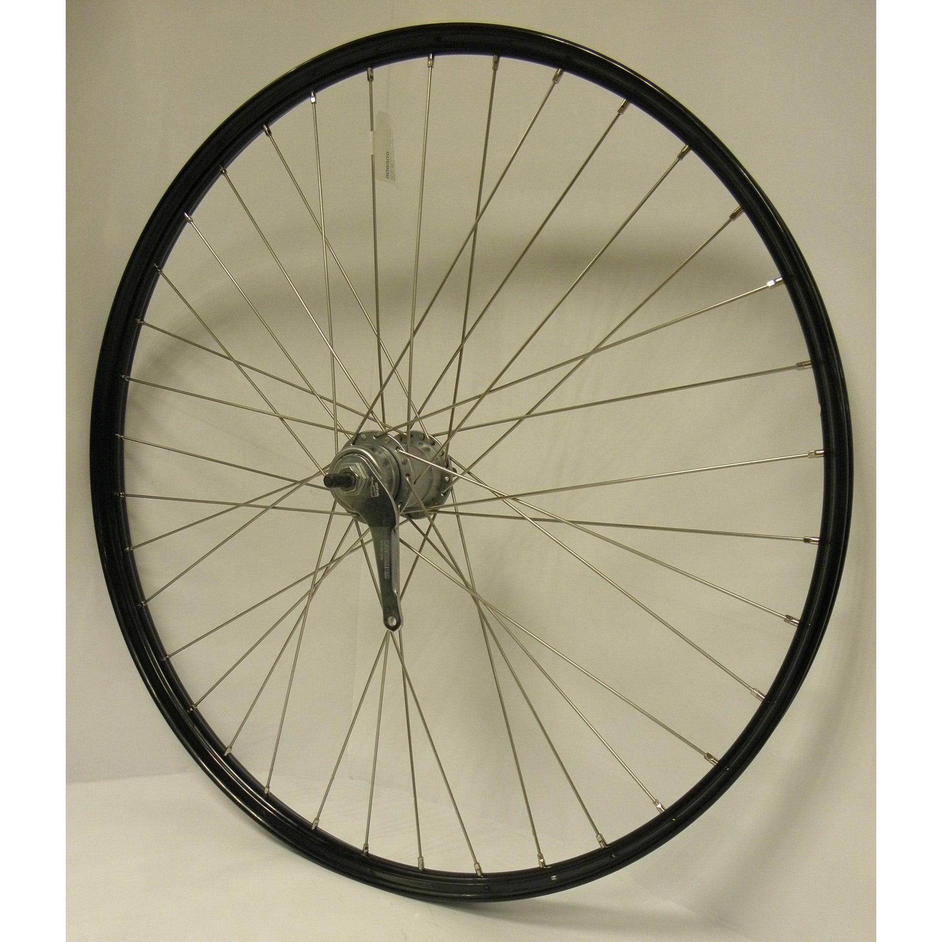 Achterwiel 28-15/8-13/8 Nexus 3V RN RVS spk zwart velg