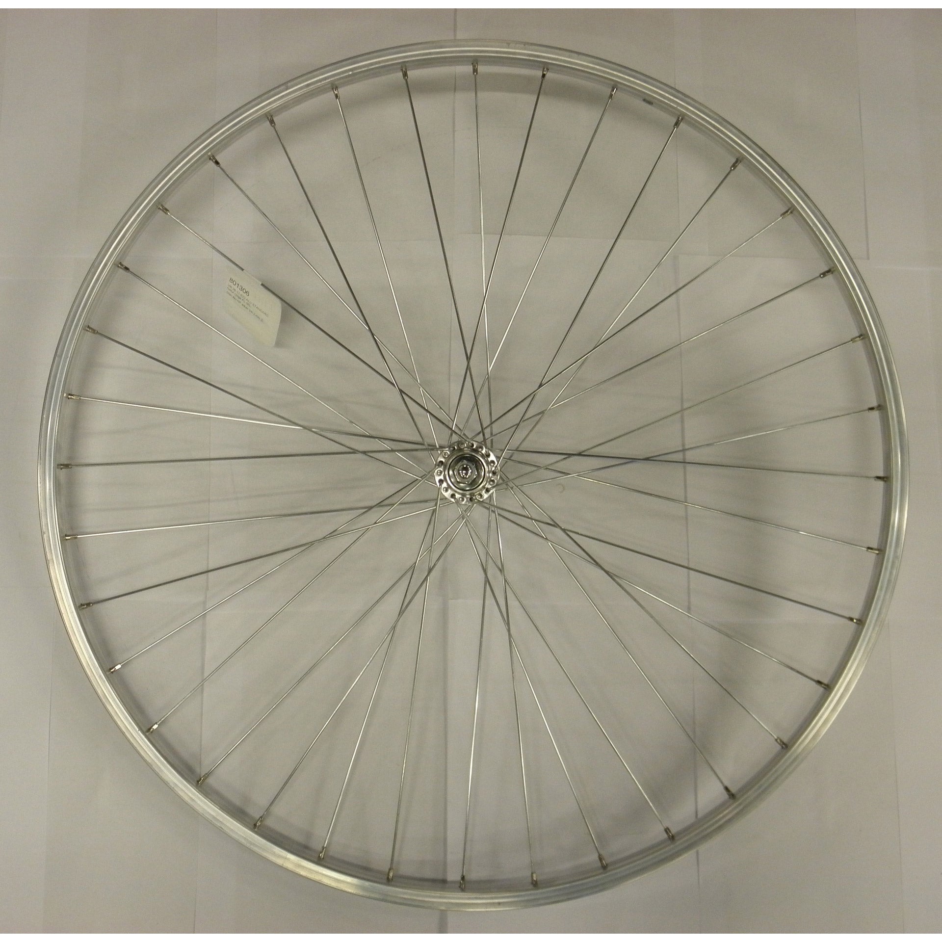 Roland voorwiel Sport16 28" 36g disc vaste as alu zilver