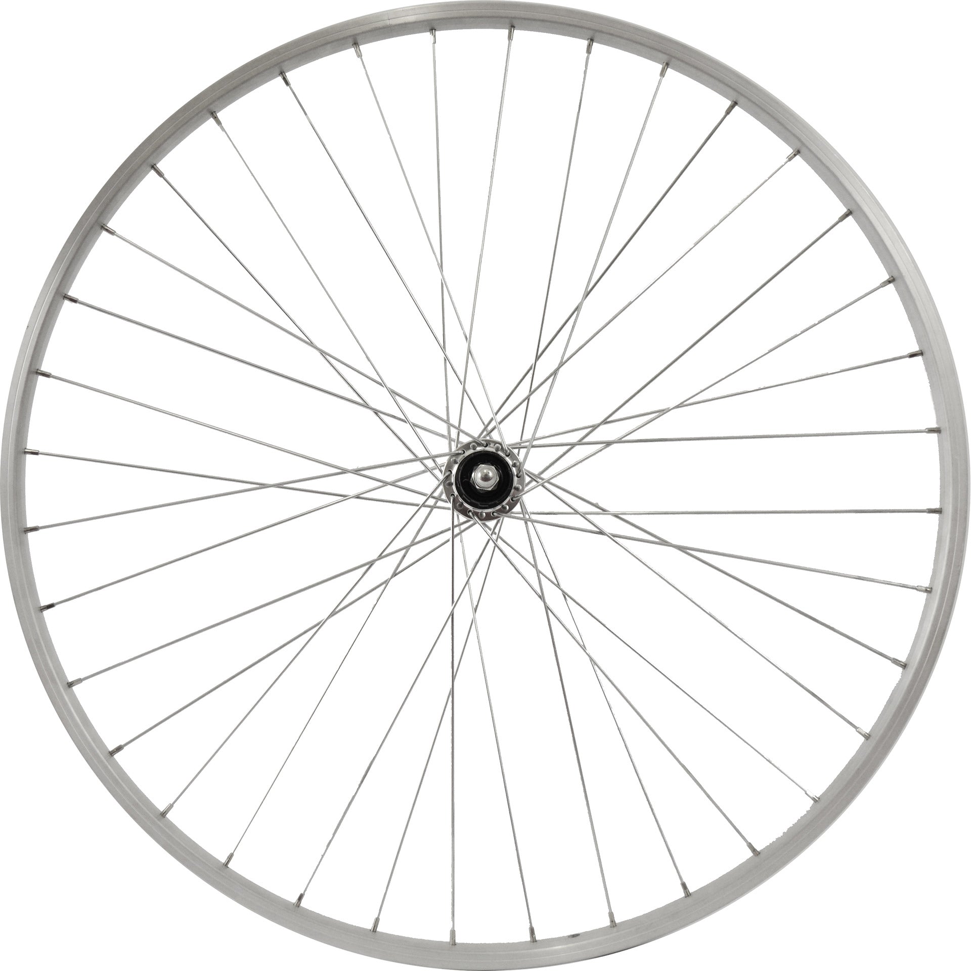 Roland achterwiel Mach1 8/9v 28-15/8-13/8 622 vast alu zil.