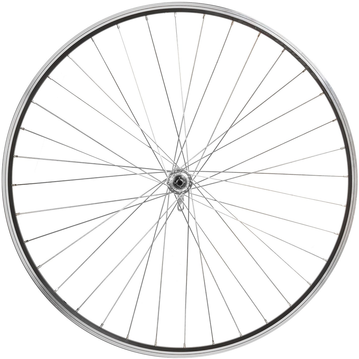 Messingschlager voorwiel 28" QR 36g Trekking zwart