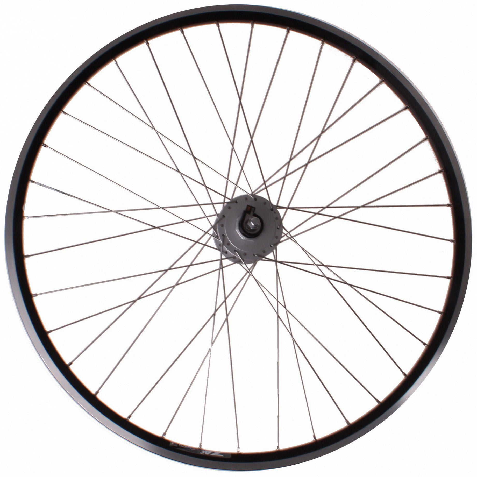 Ryde voorwiel 28" ZAC2000 36G 19-622 naafdynamo vaste as zw.