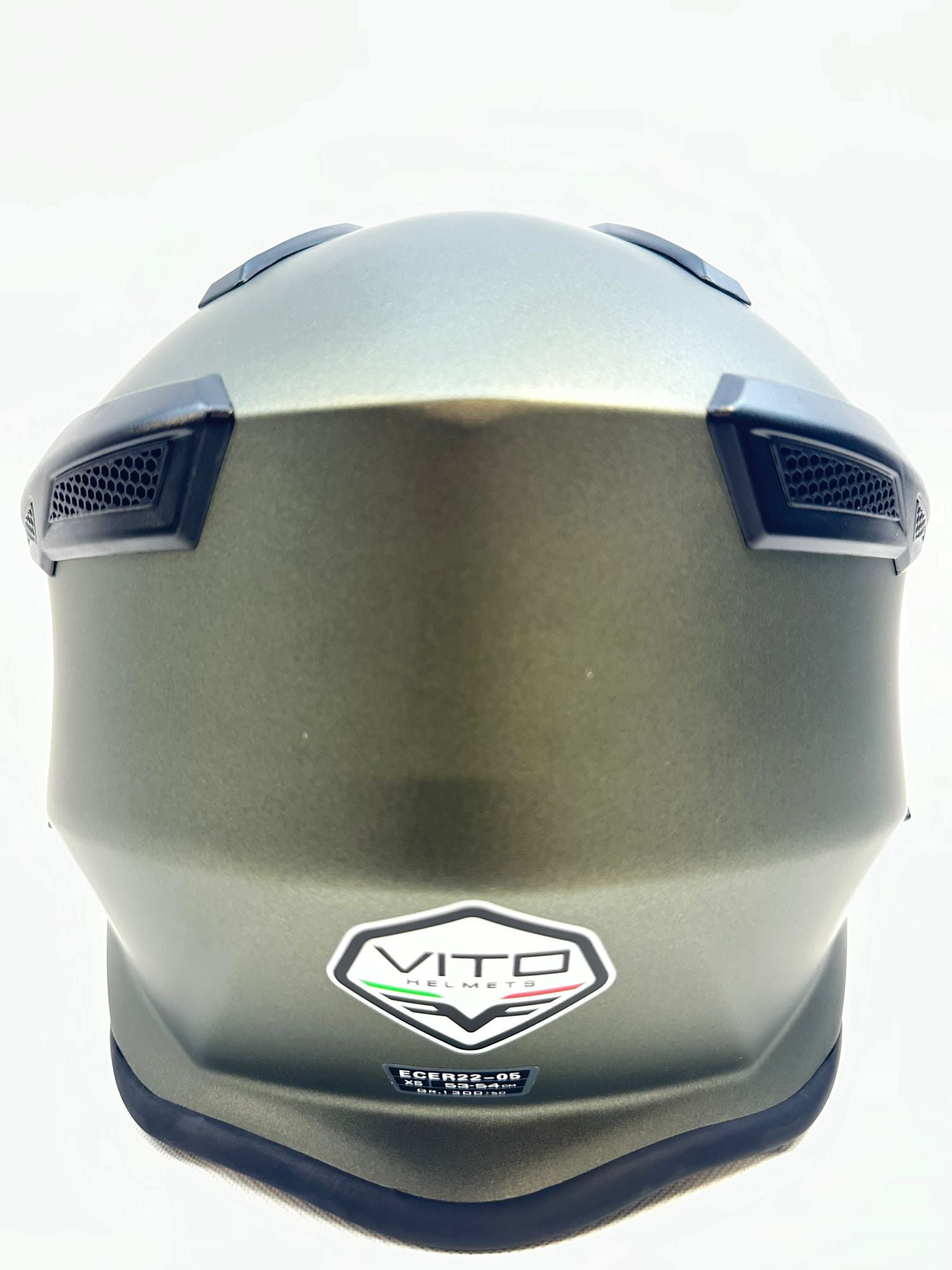 Vito Bruzano Jethelm - Motorhelm - Mat Titanium