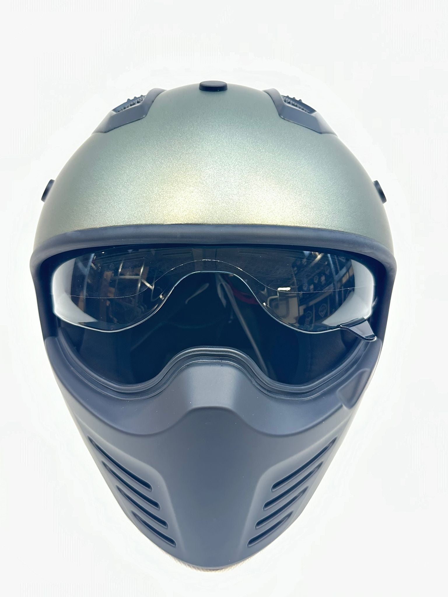 Vito Bruzano Jethelm - Motorhelm - Mat Titanium