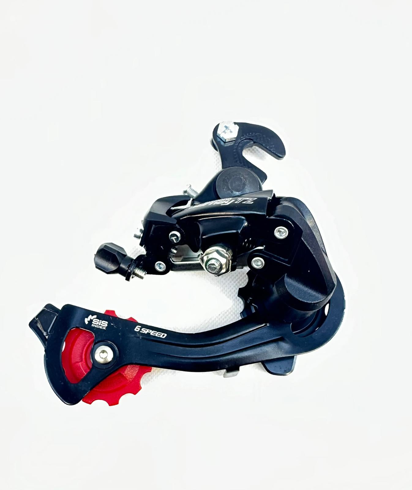 fiets derailleurs - Shimano derailleur Tourney RD TZ500 GS 6-speed met haak