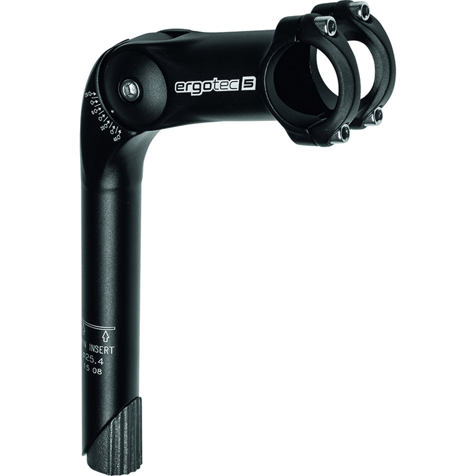 Ergotec stuurpen Octopus 2 tube 25,4/31,8 180/90 zw. OEM