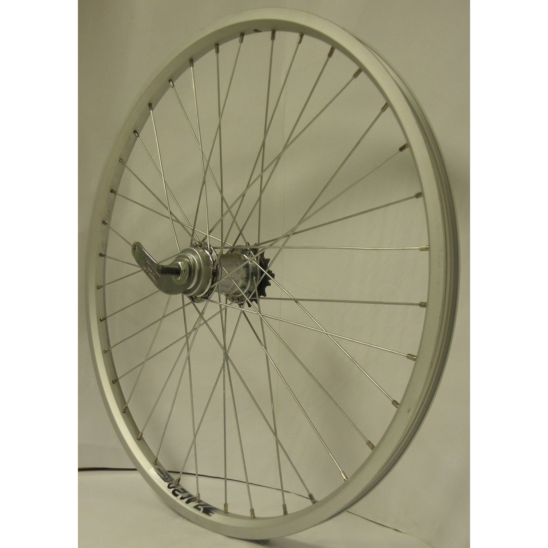 BFN achterwiel 24" RN zilver