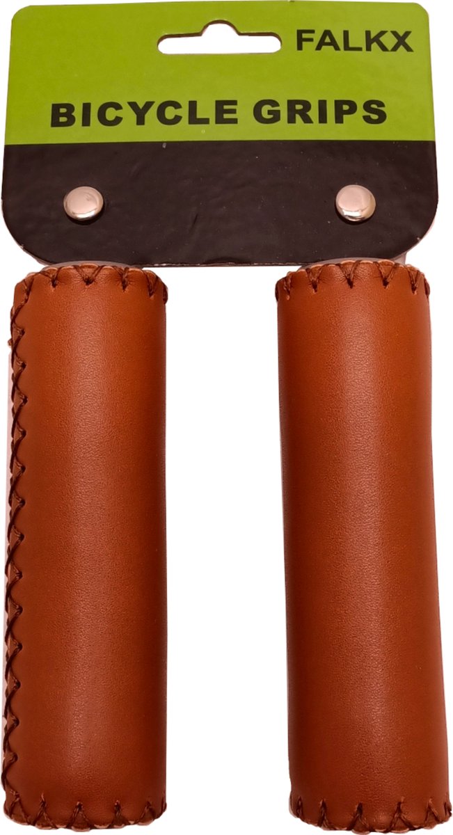 Fiets handvat- Falkx - 125 mm - Bruin