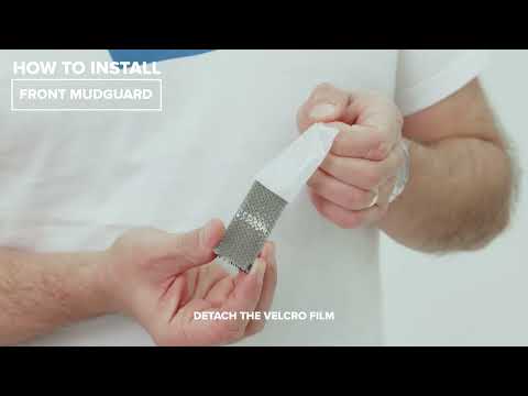 Spatbordset 28" Polisport G-Mud 50mm - zwart